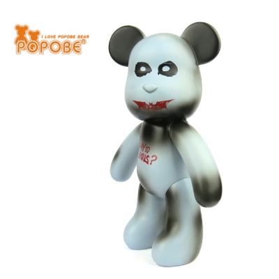 China 10 Inch PVC Decoration Color Bear Luminous Toy Arm Movable Popobe Brand Toy Bear for sale