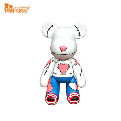 China Hot Selling POPOBE Big Bear Cartoon Toy 30inch Plastic Custom Action Figure For Gift for sale