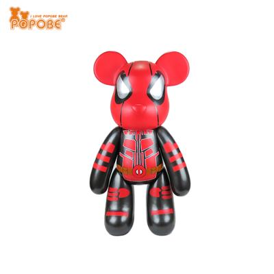 China Eco-Frendly color toy bear, plastic bear figurine, home decoration for sale