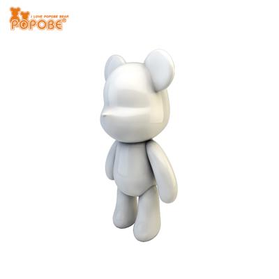 China DIY Painting 30 Inch POPOBE Movable Toy Polar Bear Empty PVC Toy for sale