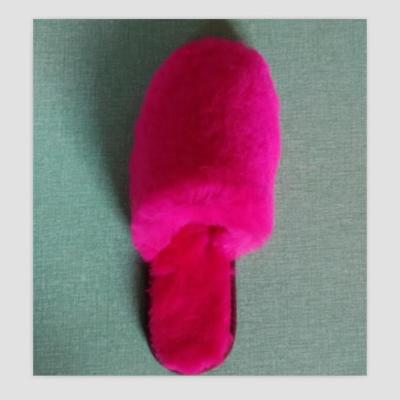 China Shearling Fur Slippers Waterproof Shoes for sale