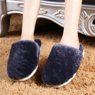 China Cheap Deodorization Price Sheep Wool Slipper Factory for sale