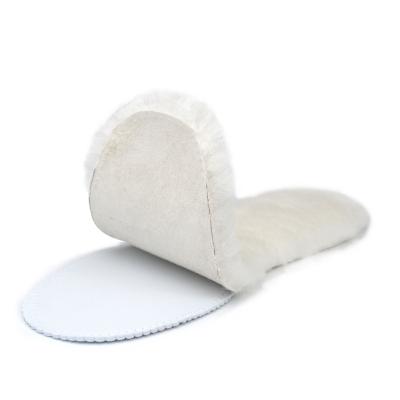 China Washable Comfortable Warm Skin Friendly Genuine Sheepskin Insoles For Snow Boots for sale