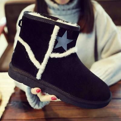 China Wholesale Comfortable Women Shoes Girl Wear Sheepskin Snow Boots for sale