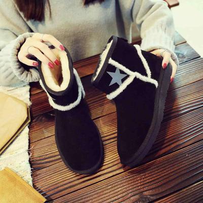 China Wholesale Low MOQ Comfortable Winter Snow Boots With Fur Inside for sale