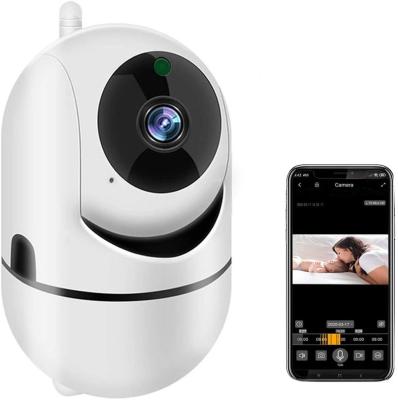 China New 2020 PAN-TILT 2020 mini wifi 1MP full hd camera 360 degree wifi IP camera night vision indoor security camera for sale