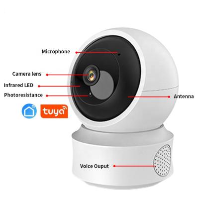 China Siren Morden Style 5Mp Onvif Security System Baby Monitor Ptz Camera Built-in Wifi IP Wireless IP for sale