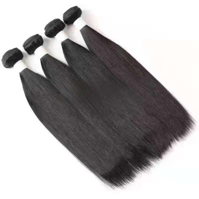 China High Quality Straight Wig Straight Wave Fashion Real Hair Weaves Hair Weaves Upside Down And Straight for sale