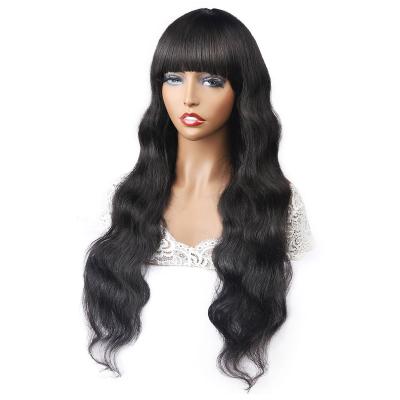 China 100% real hair wig sales human hair wig handwoven natural body t-shaped hot color hair wig for sale