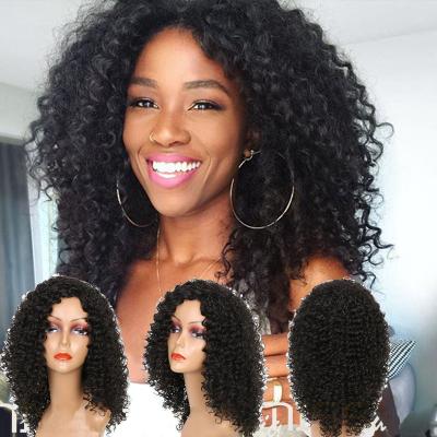 China New Cute and Soft 100% Curly High Temperature Curly Hair Wig Virgin Hair Yarn Colored Shorts Customer for sale