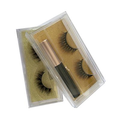 China Beauty Daily Makeup 2021 New Designed Personal Black Fiber Strong Strength Synthetic Eyelashes For Eye Decoration for sale