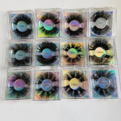 China Deep Natural Beauty Daily Makeup 8D 25mm 27mm Eyelashes Fluffy False Eyelashes for sale