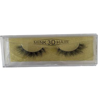 China Customized Daily Handmade Black Mink 3d Mink Eyelashes Natural Fur Factory Outlet Beauty Makeup For Beauty Daily Makeup for sale