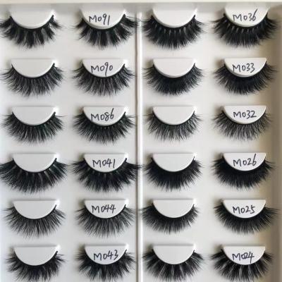 China 3d Mink Eyelashes High Quality Hot Custom Handmade Design Criss Cross Style Fluffy Lashes for sale