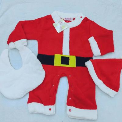 China Other 100% Cotton Children Kids Santa Role Play Christmas Dress Up Set for Baby Boy Girls Costumes for sale