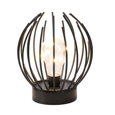 China Factory direct sale industrial creative metal lamp led night table lamp for home decoration and gifts for sale