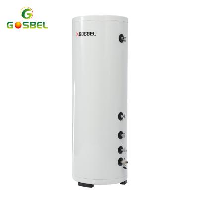 China Outdoor Gosbel 200l Customized Pressurized Hot Water Tank Heat Pump Hot Water Storage Tank Buffer Tank for sale