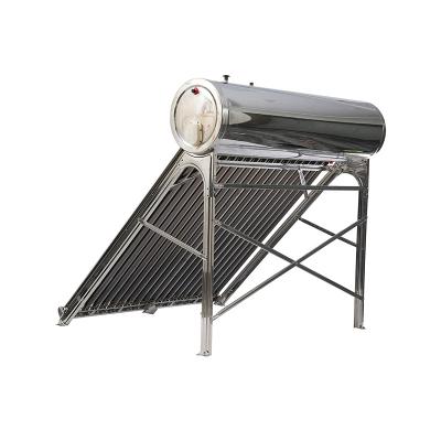 China Outdoor Gosbel Non Pressure Solar Water Heaters All Stainless Steel 150-300 Liters Daily Using System for sale