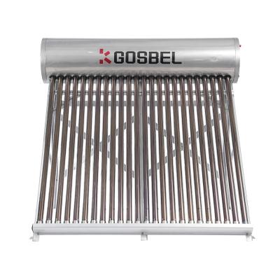 China New design GOSBEL 250liter geyser solar heating system outdoor solar water heaters for houses for sale