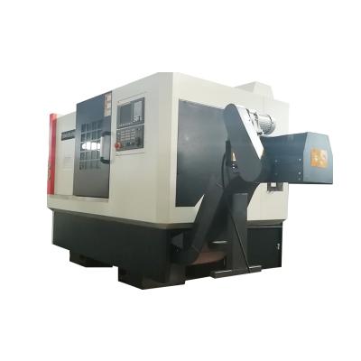 China Factory made in China top quality cnc lathe parts high precision bed cnc machine machining automatic oblique lathe for sale