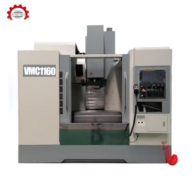 China FANUC Metal Machining Center VMC1160 CNC Machining Center Machine CNC Milling Machine Center Chip Conveyor Optional System for sale