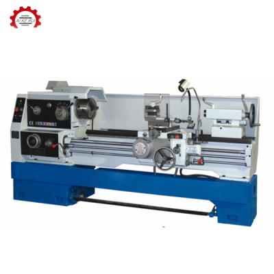 China CA6166 / CA6266 lathe ordinary lathe machine repair shops machinery big hole80 / 105mm manual saddle machine for sale