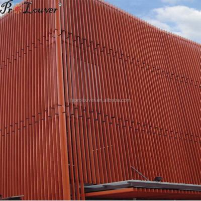 China Modern Aluminum Box Canopy For Facade Wall , Exterior Decoration Box Canopy for sale