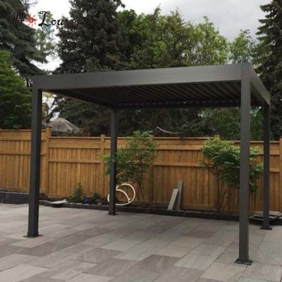 China Waterproof Protection To Louvered Decks PROLOUVER Cheap Price Roof Pergola Kits for sale