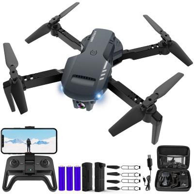 China App Controlled Remote Control Foldable Drone RC Quadcopter Obstacle 4K Dual Camera Three-side Camera Drone for Adults for sale