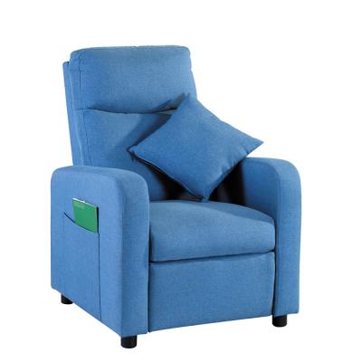 China Factory Directly Stretchable China Furniture Living Room Sofa Sets Reclining Chair Blue Fabric Sling Functional Recliner Chair for sale