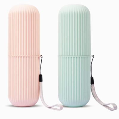 China Wholesale Portable Toothbrushes Portable Storage Case Toothbrush Travel Factory Box Plastic Carrying Rack For Travel for sale