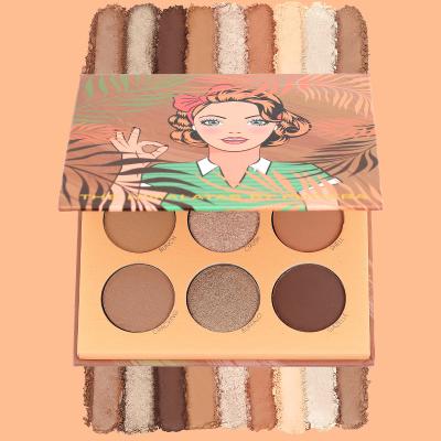 China PHOERA EYE 9 COLORS Makeup Eyeshadow Palette Metallic Eyeshadow Palette for sale