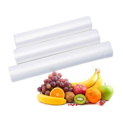 China Food Grade Freezer Clear Large Size Food Storage Bags Compostable Eco - Friendly Biodegradable Material Storage Bags for sale