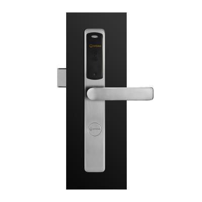 China Good Quality 304 Stainless Steel Smart Euro Smart HOT Orbita Digital RFID Card Reader Slim Card Key Hotel Door Lock for sale