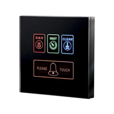 China Lighting Control Electric Orbita Touch Switch Screen Display Glass Hotel Walls Door Signage Room Plate for sale