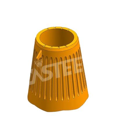 China Factory High Quality Rotary Coat Spare Parts Wheel Coating Rotary Cone Crusher Spare Parts for sale