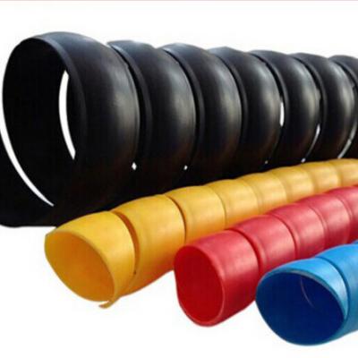 China Protect Cables Customize Flexible Spiral Tube Wrap Cable Management Sleeve Computer Wire Manage Cord for sale