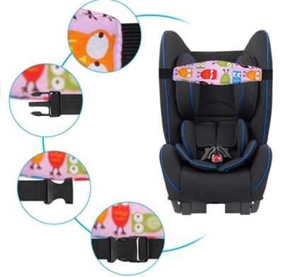 China Protect Baby Infant Child Safety Head Support Protector Car Seat Head Strap Napping Aid Headband for sale