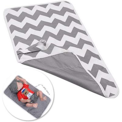 China Infant Supplies Foldable Waterproof Diaper Portable Baby Changing Mat Baby Care Travel Nappy Change Floor for sale