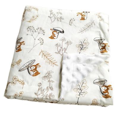 China Anti-Static Baby Cotton Super Soft Flannel Blanket Newborn Toddler Baby Blanket Swaddle Wrap Bedding Swaddle for sale