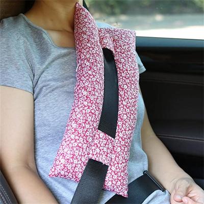 China Seat Belt Helper Car Children Adjustable Seat Belt Cute Seat Belt Fixation Universal Shoulder Protector for sale