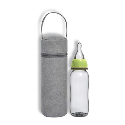 China Infant Supplies Baby Anti Scalding Insulation Storage Cover Feeding Bottle Bag Milk Bottle Sleeve for sale