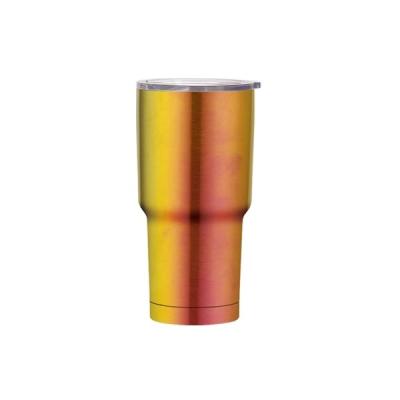 China Durable Hot Customize Stainless Steel Tumbler 24oz Glitter Sublimation Tumbler for sale