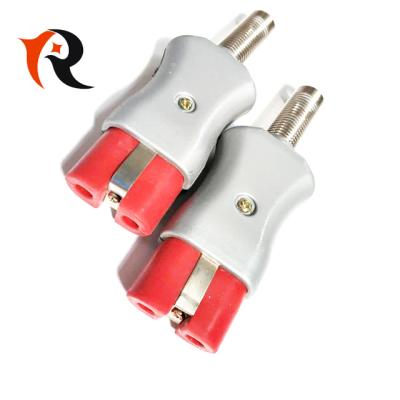 China Industrial High Temperature Red Ceramic Heater Plug Industrial Electrical Outlet Plug for sale