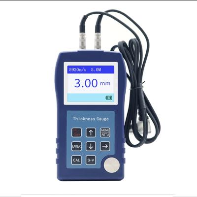 China DONGRU DR85S ultrasonic thickness gauge manufacturer price wholesale steel pipe plate thickness meter DR85S for sale