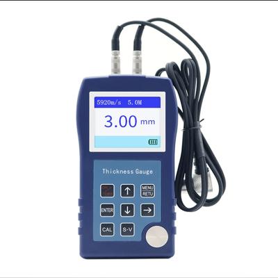 China DR85S High precision digital display metal ultrasonic thickness gauge PE plastic pipe wall thickness gauge DR85S for sale