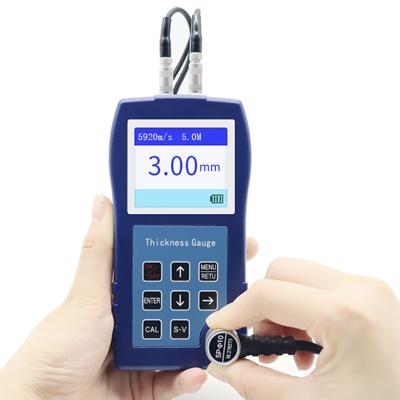 China DR85S Digital Ultrasonic Thickness Gauge Tester Plastic Glass Ceramics Metal plate Stainless Steel Pipe Wall Thickness Gauge DR85S for sale