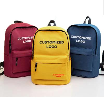 China Wholesale custom waterproof school bag teenager backpack waterproof casual school bags girls bookbags satchel for college high for sale