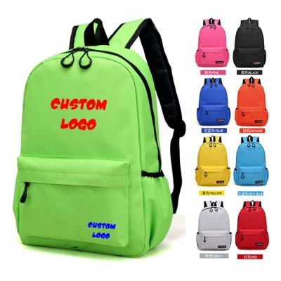 China Wholesale Custom Nylon Girls Nylon Cheap Waterproof Bookbags School Backpack Bags Casual School Satchel For Kids Backpack for sale