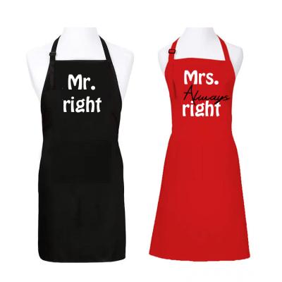 China Wholesale Custom Logo Cotton Polyester Waterproof Chef Cooling Cooking Aprons For Cafe Restaurants Kitchen Apron for sale